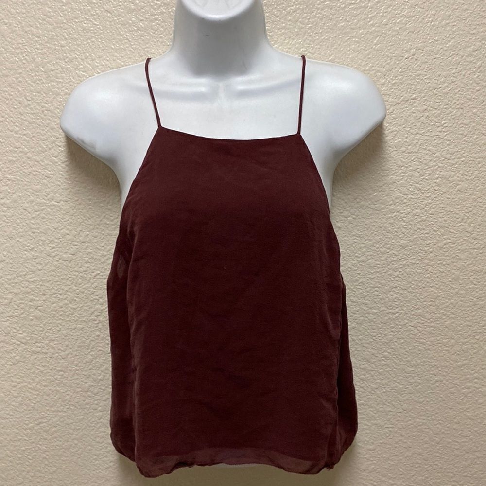 Wilfred Silk Tank Top Medium